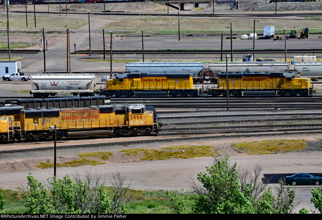 Locomotives at work